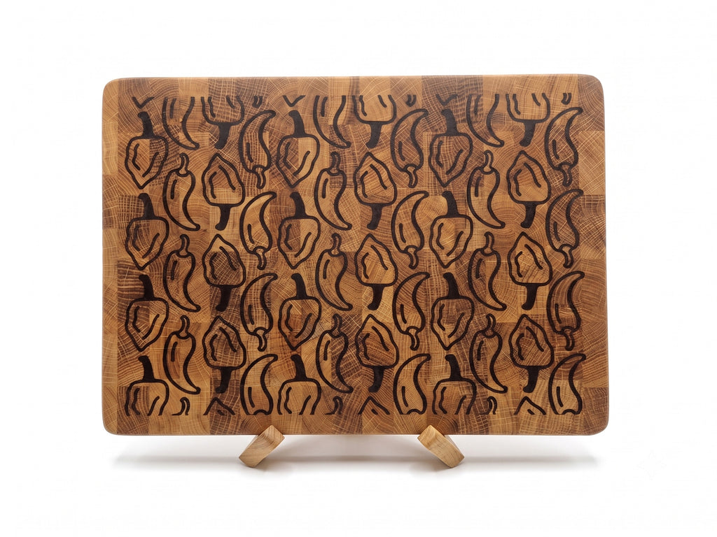 Hot Harvest End-Grain Cutting Board