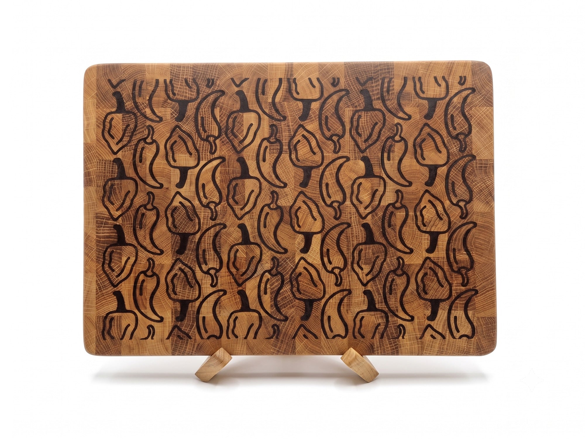 Hot Harvest End-Grain Cutting Board