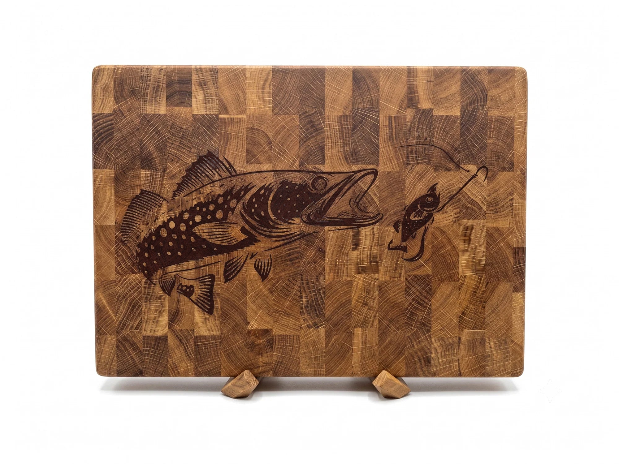 First Cast End-Grain Cutting Board
