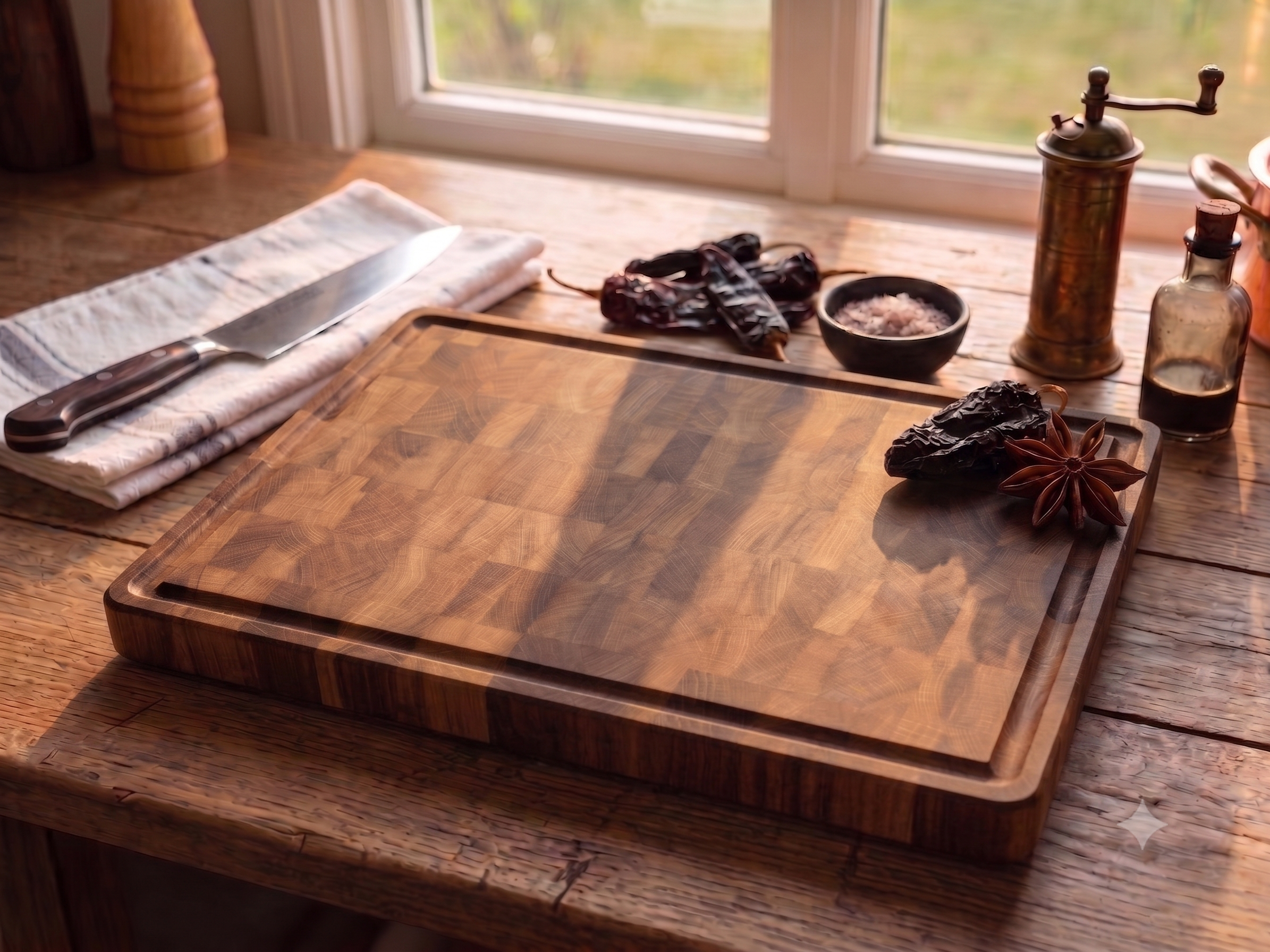 Classic Oak End-Grain Cutting Board
