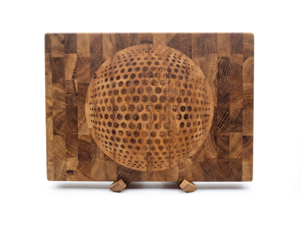 Orbital End-Grain Cutting Board