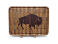Great Plains Bison End-Grain Cutting Board