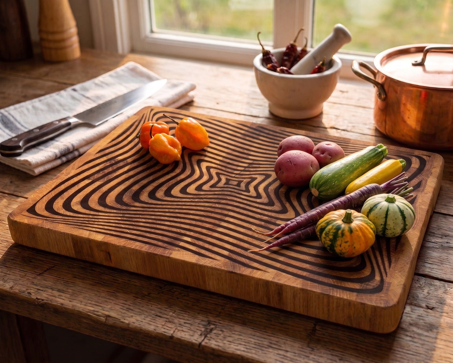 Convergence End-Grain Cutting Board