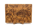 Lotus Garden End-Grain Cutting Board