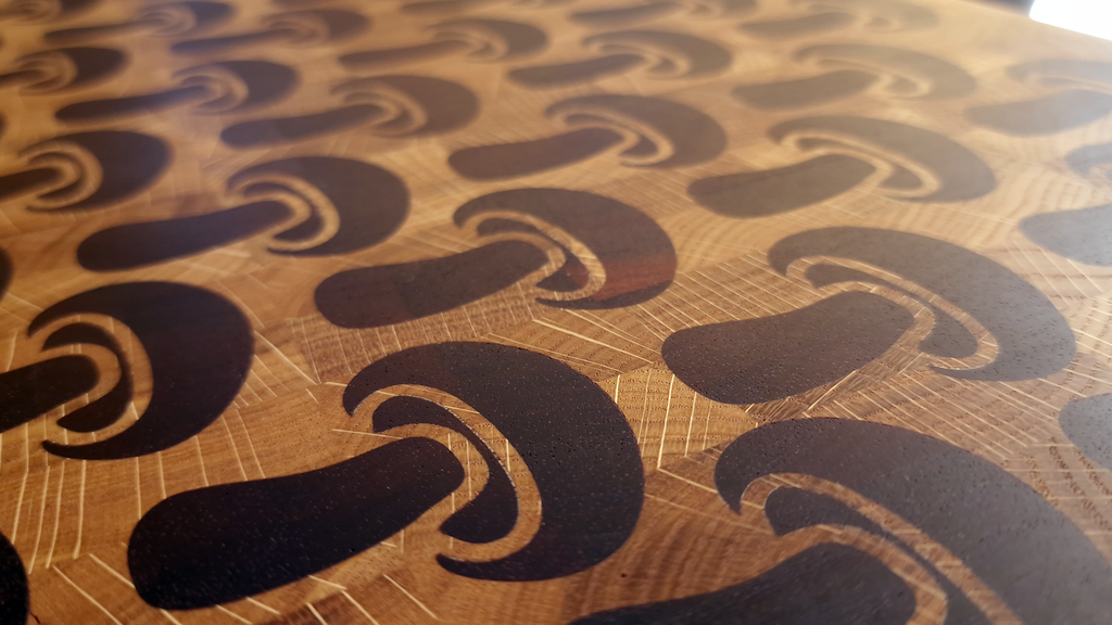 Hot Harvest End-Grain Cutting Board