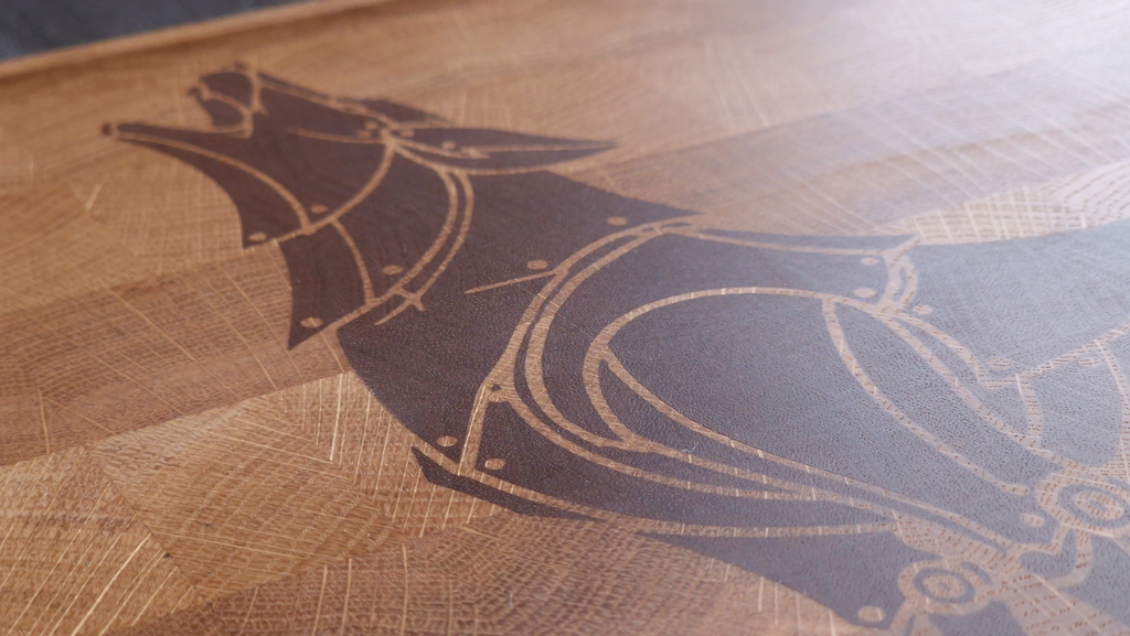 Iron Wolf End-Grain Cutting Board
