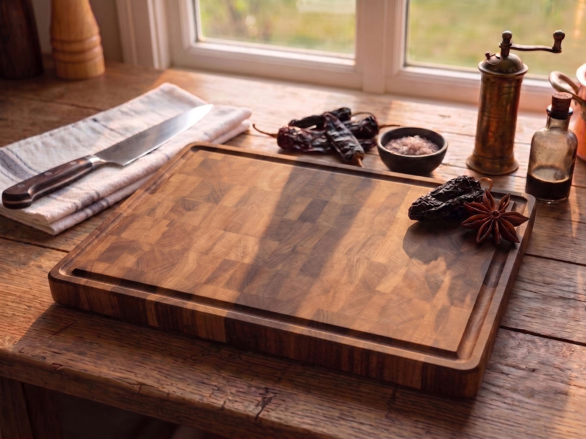Classic Oak End-Grain Cutting Board