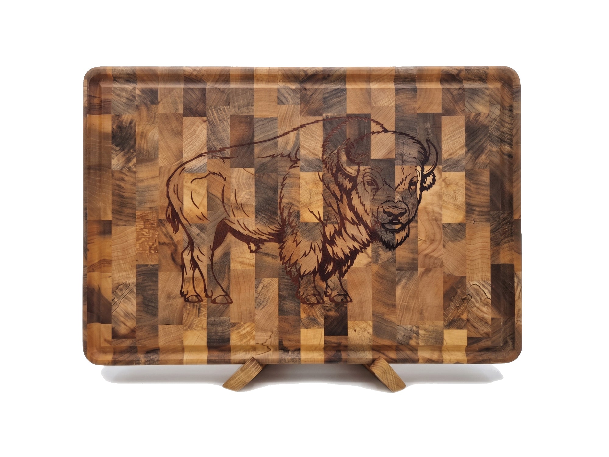 Prairie Monarch End-Grain Cutting Board