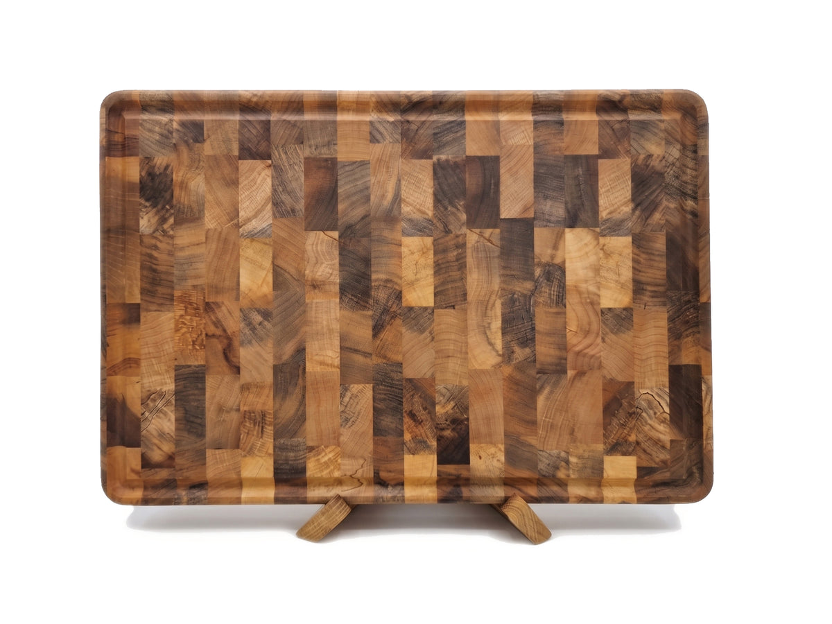 Limited Heritage Maple End-Grain Cutting Board