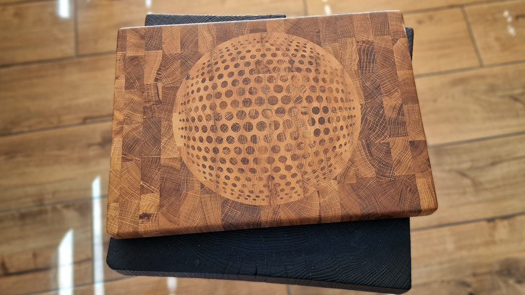 Orbital End-Grain Cutting Board