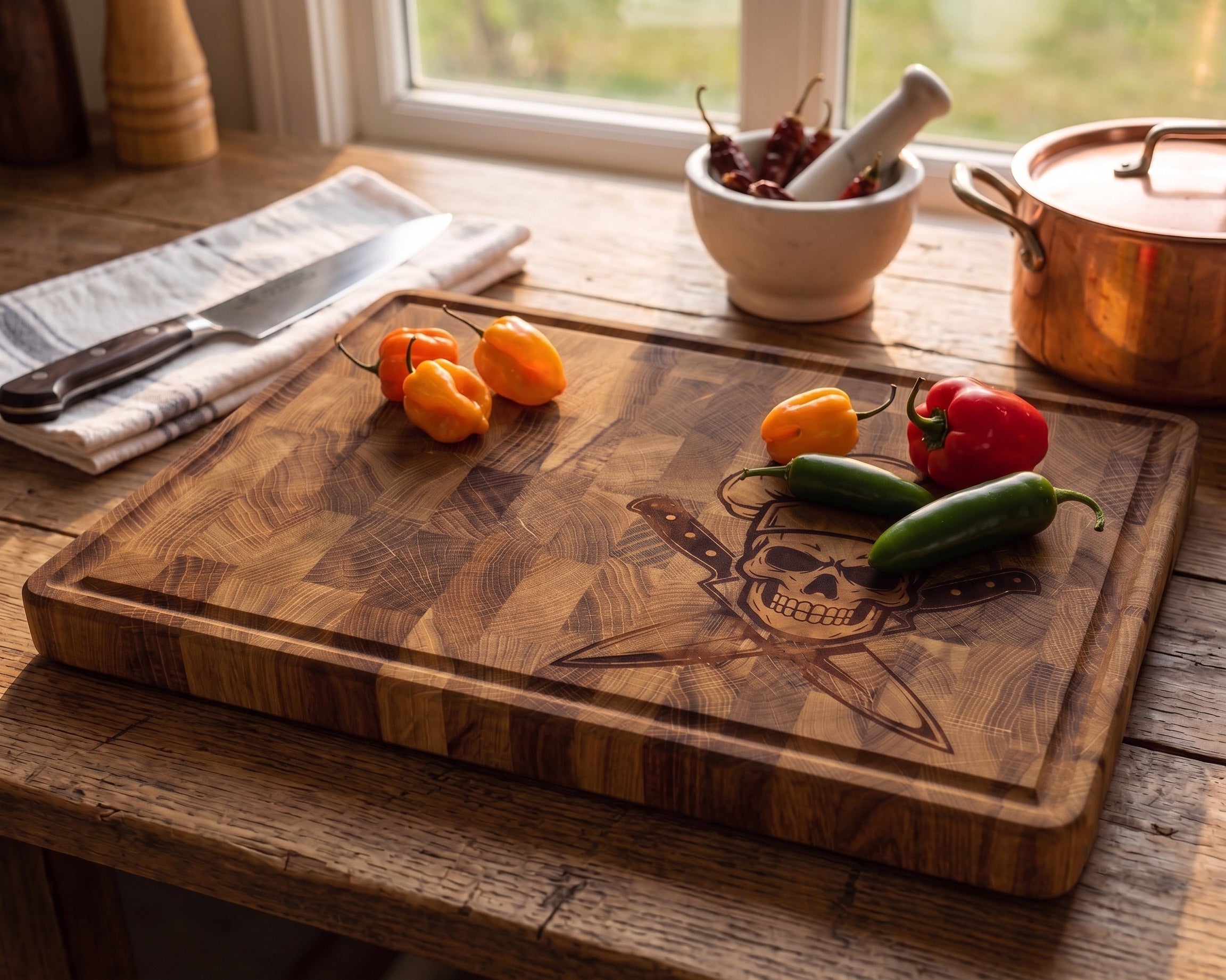 Dead Serious End-Grain Cutting Board